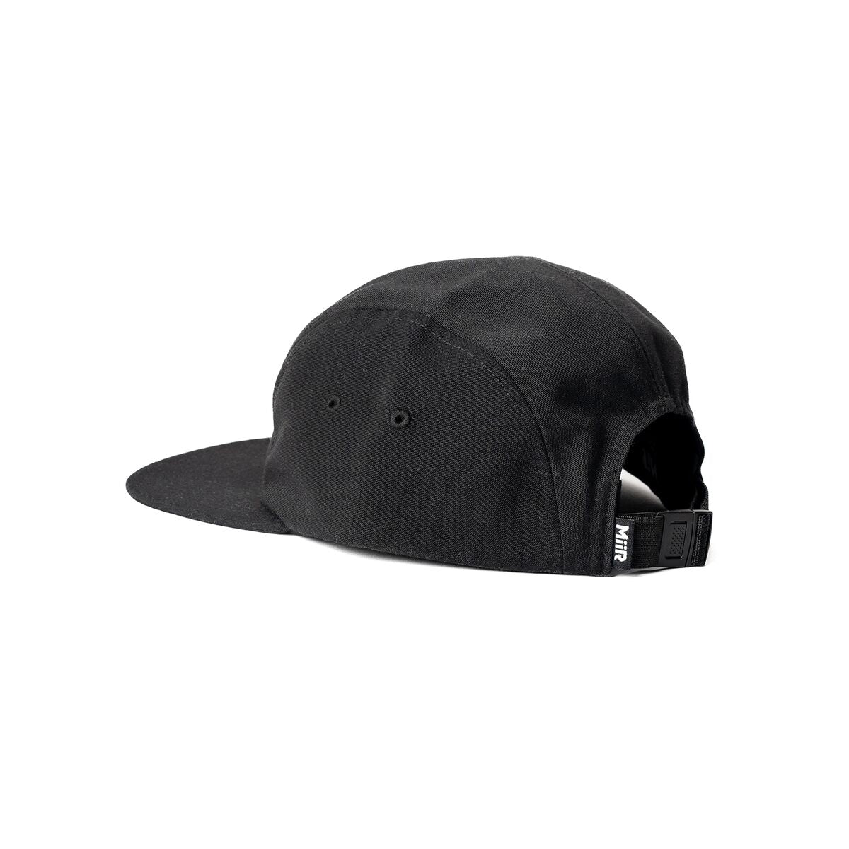 recycled-poly-flat-brim-5-panel-hat-y7 WebPDP-FlatBrim5PanelHat_Studio_Back_Black__HAT003002OS.jpg